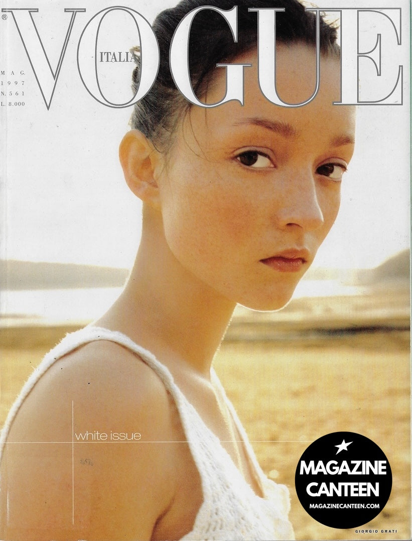 Vogue Italia Magazine - AUDREY MARNAY Bruce Weber STELLA TENNANT Peter Lindbergh