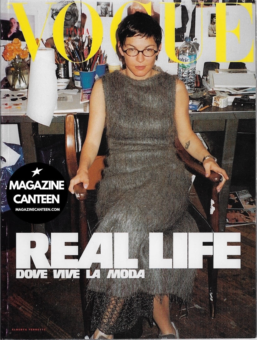 Vogue Italia Magazine - Elizabeth Peyton GISELE BUNDCHEN Peter Lindbergh