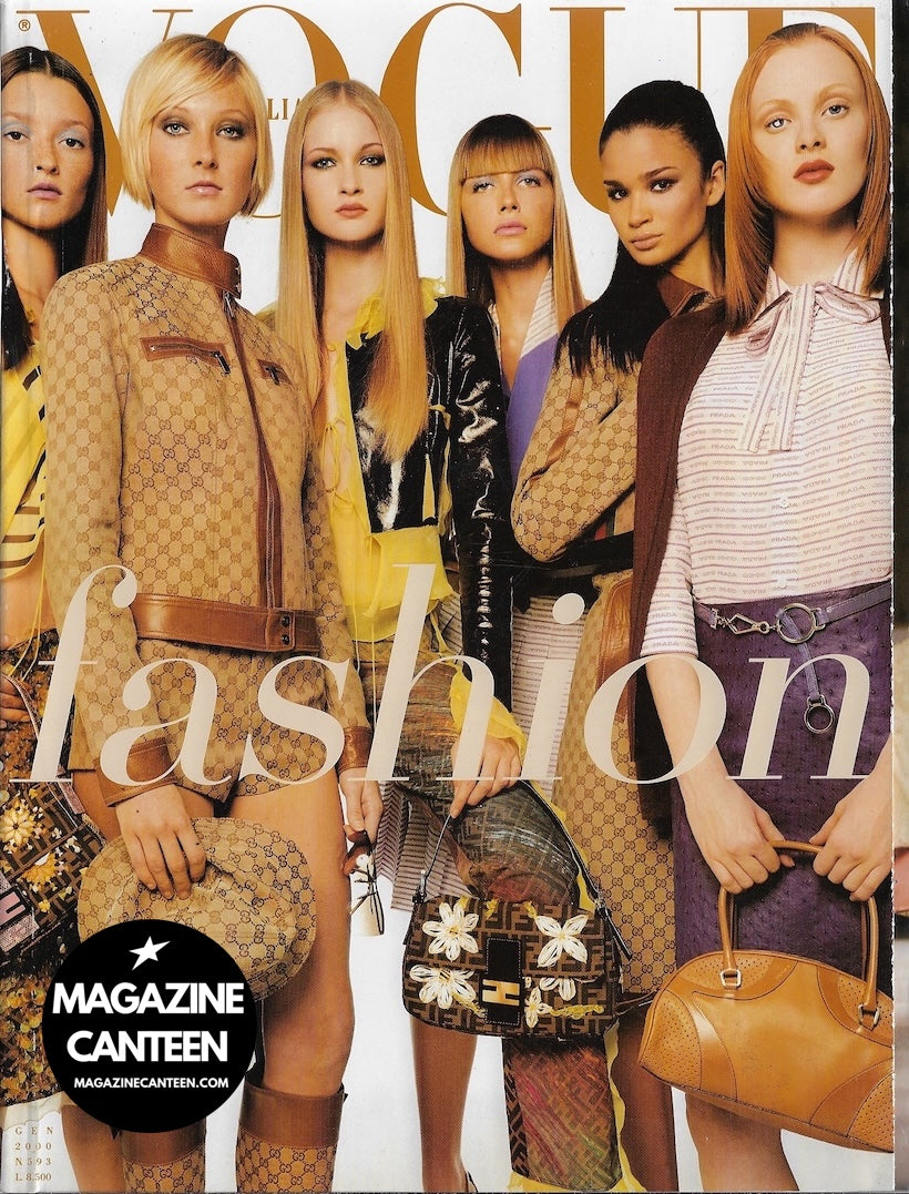 Vogue Italia Magazine 2000 - KAREN ELSON Audrey Marnay WINONA RYDER