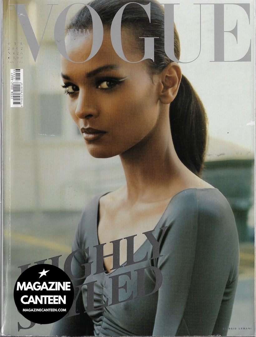 Vogue Italia Magazine 2002 - Liya Kebede MILLA JOVOVICH