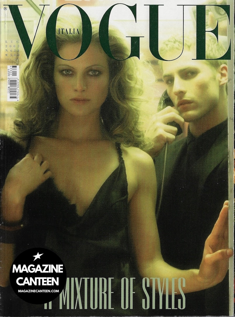 Vogue Italia Magazine 2002 - Carolyn Murphy RYAN BURNS Selma Blair