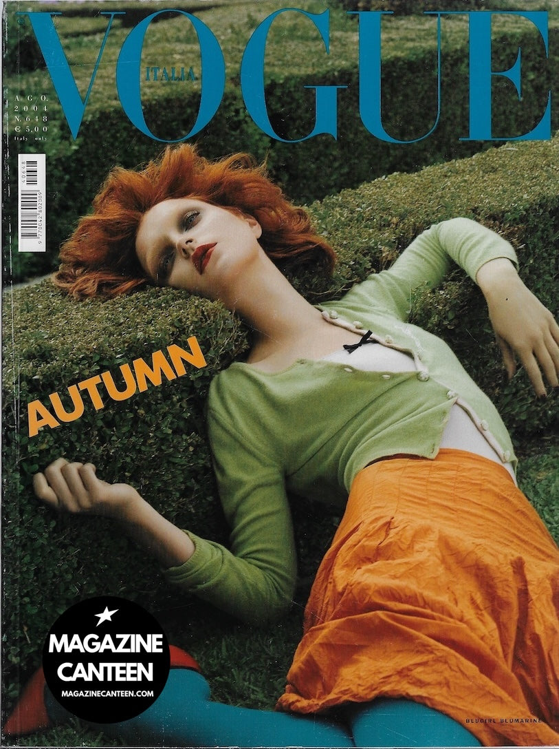 Vogue Italia Magazine 2004 - Jessica Stam CORINNE DAY Tim Walker