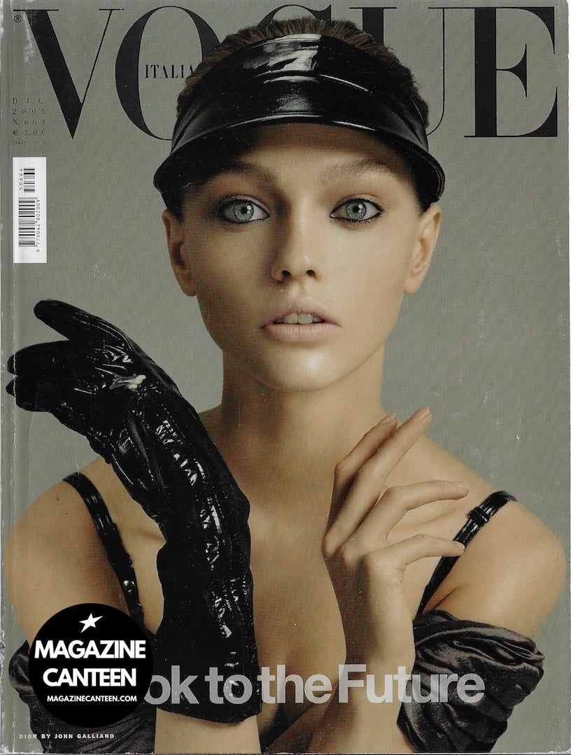 Vogue Italia Magazine 2005 - SASHA PIVOVAROVA Gemma Ward
