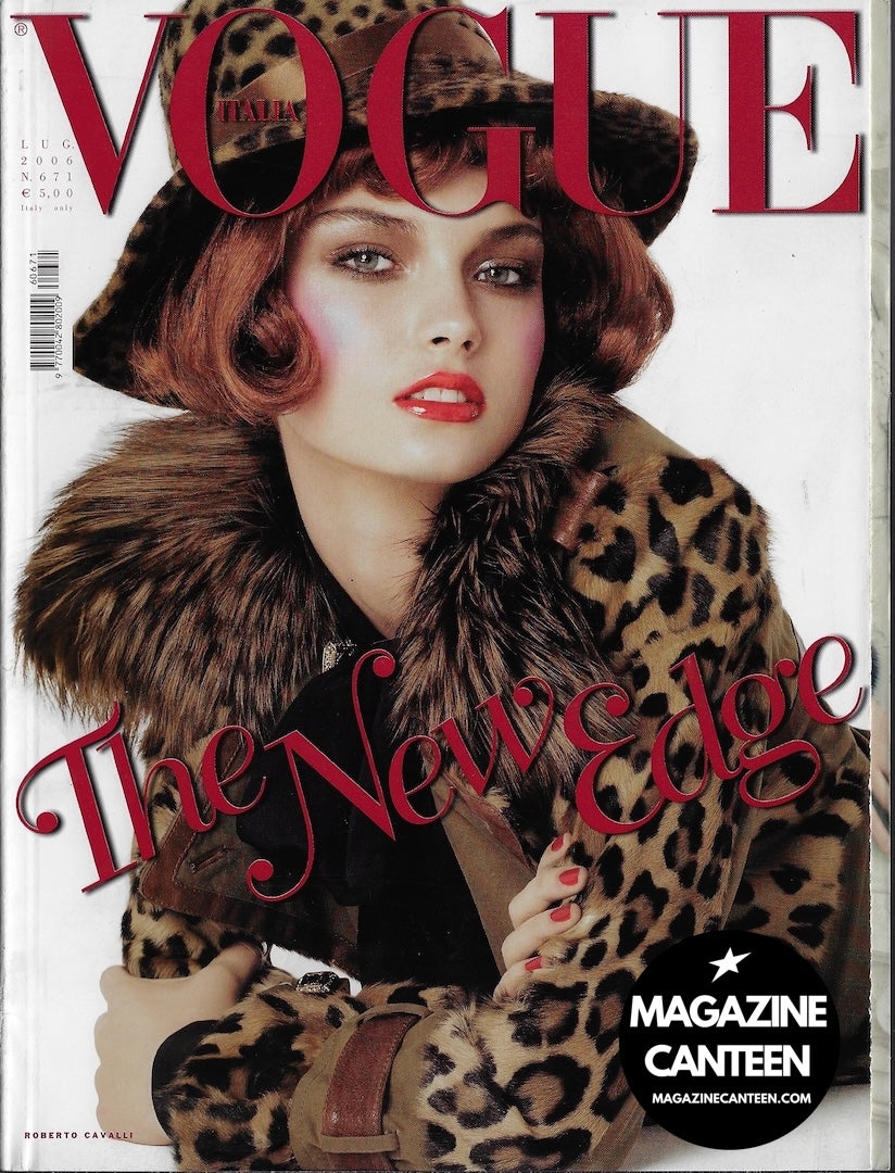 Vogue Italia Magazine 2006 - Anna Maria Urajevskaya