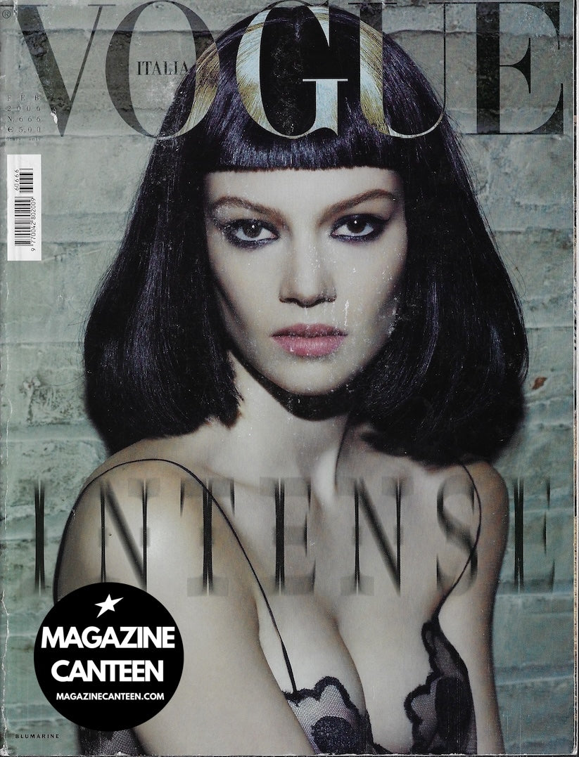 Vogue Italia Magazine 2006 - HEATHER BRATTON Ruslana Korshunova