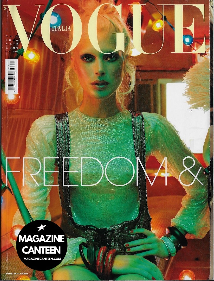 Vogue Italia Magazine 2006 - Iselin Steiro CORINNE DAY Steven Klein