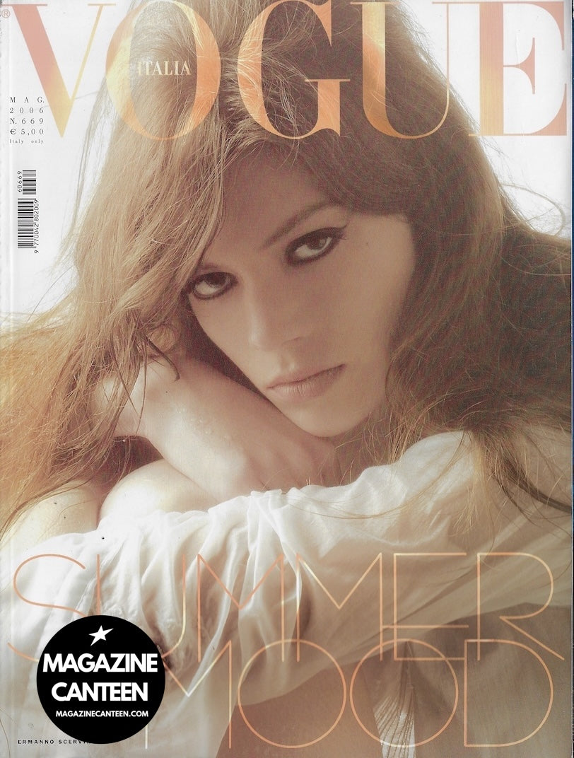 Vogue Italia Magazine 2006 - Heather Bratton CORINNE DAY Coco Rocha