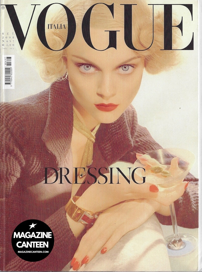 Vogue Italia Magazine 2008 - Viktoriya Sasonkina