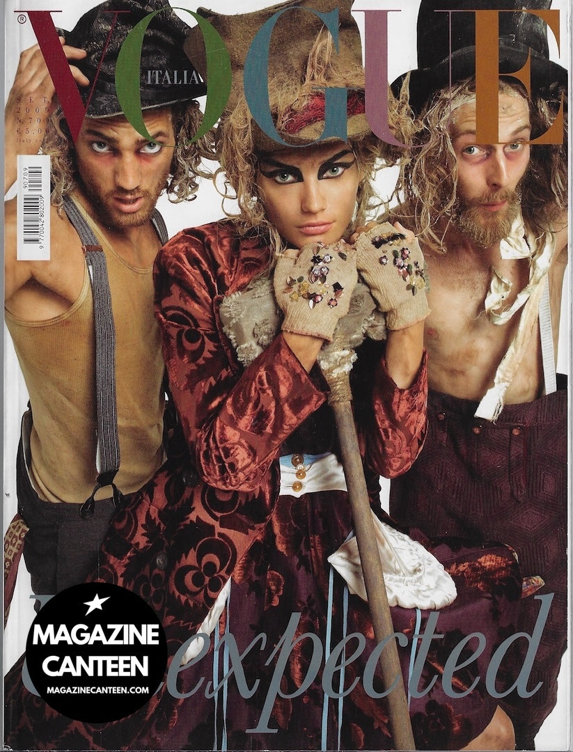 Vogue Italia Magazine 2009 - Anna Jagodzińska MAX ROGERS Will Lewis