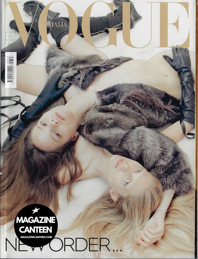 Vogue Italia Magazine 2010 - Freja Beha Erichsen alicia keys
