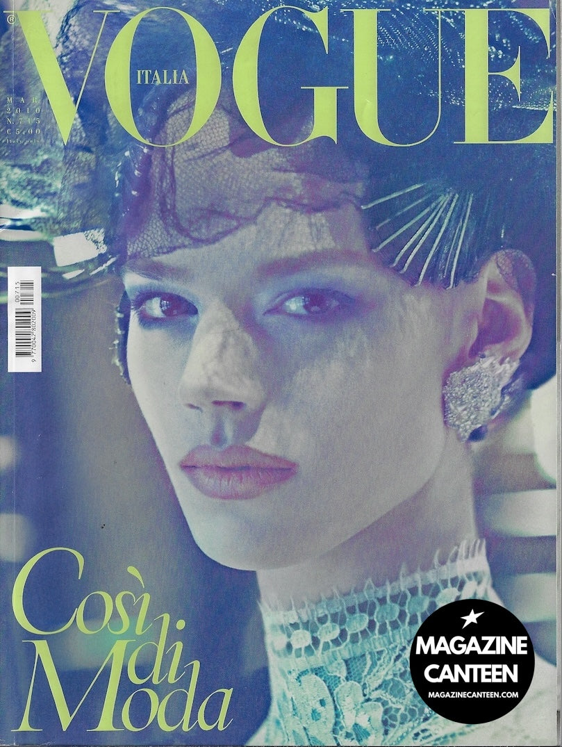 Vogue Italia Magazine 2010 - Freja Beha Erichsen KATE MOSS Tom Daley