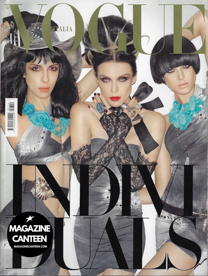 Vogue Italia Magazine 2010 - Daphne Guinness AGYNESS Jamie Bochert