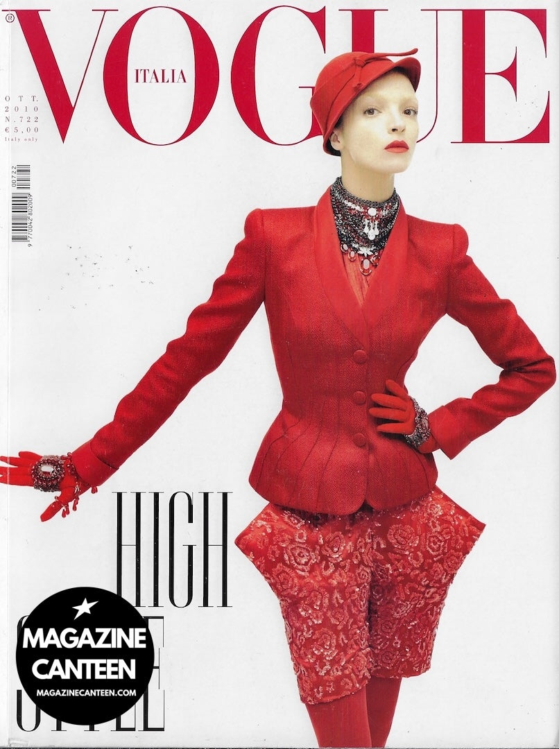 Vogue Italia Magazine 2010 - MariaCarla Boscono