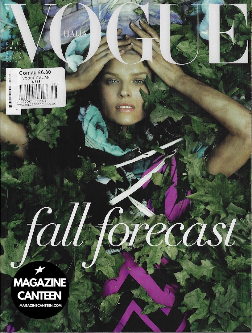 Vogue Italia Magazine 2010 - EVA HERZIGOVA Robin Wright