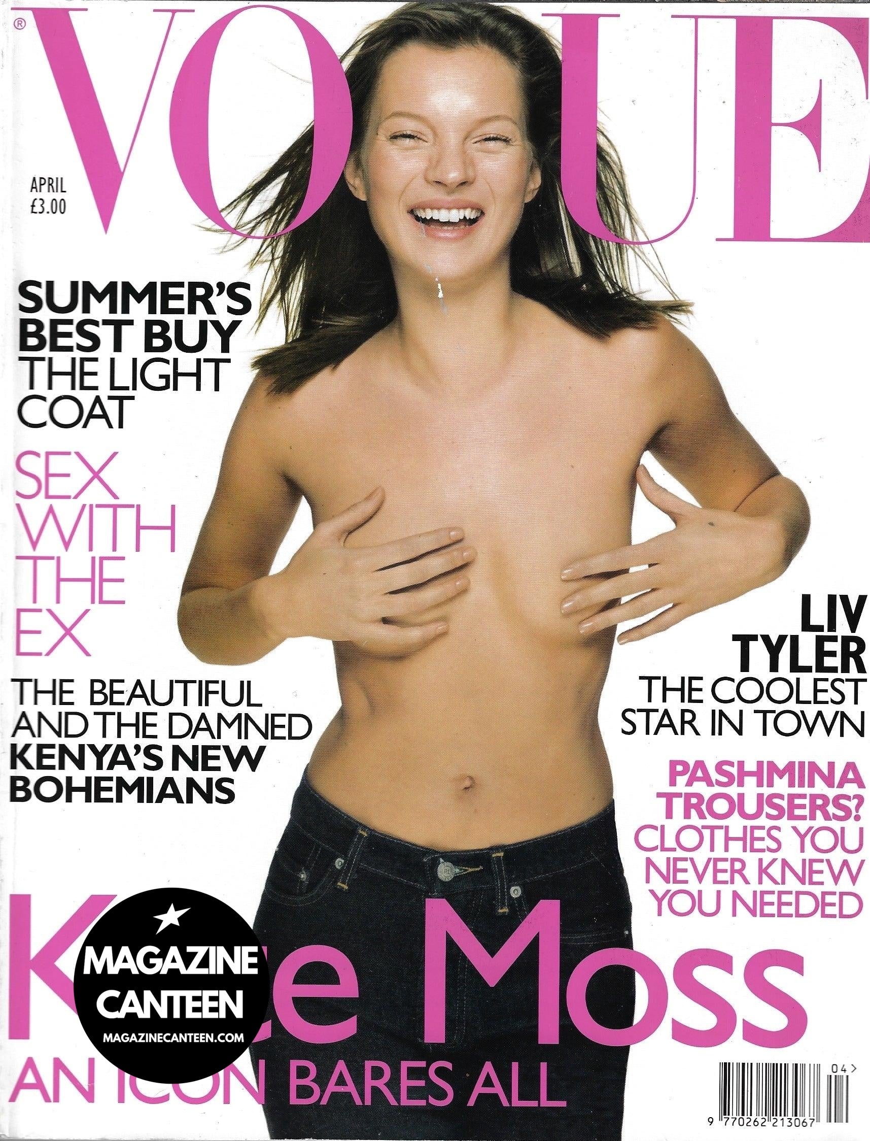 Vogue Magazine April 1999 - KATE MOSS 