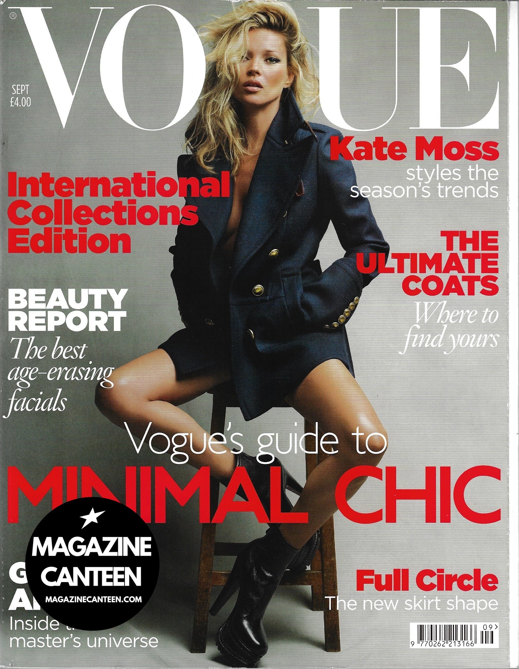 Vogue Magazine September 2010 - Kate Moss 