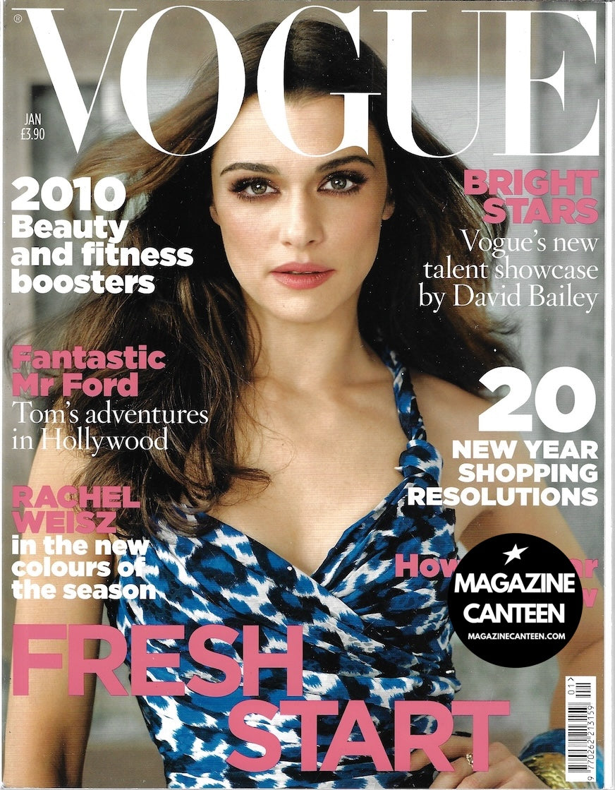 Vogue Magazine January 2010 - Rachel Weisz