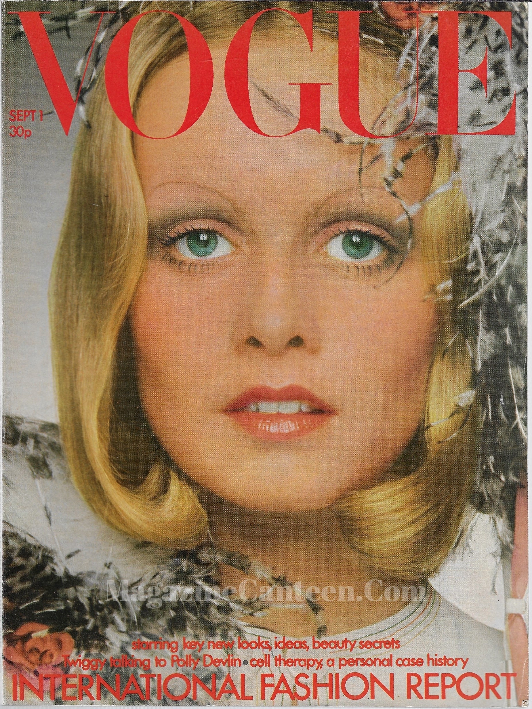 Vogue Magazine September 1972 - Twiggy