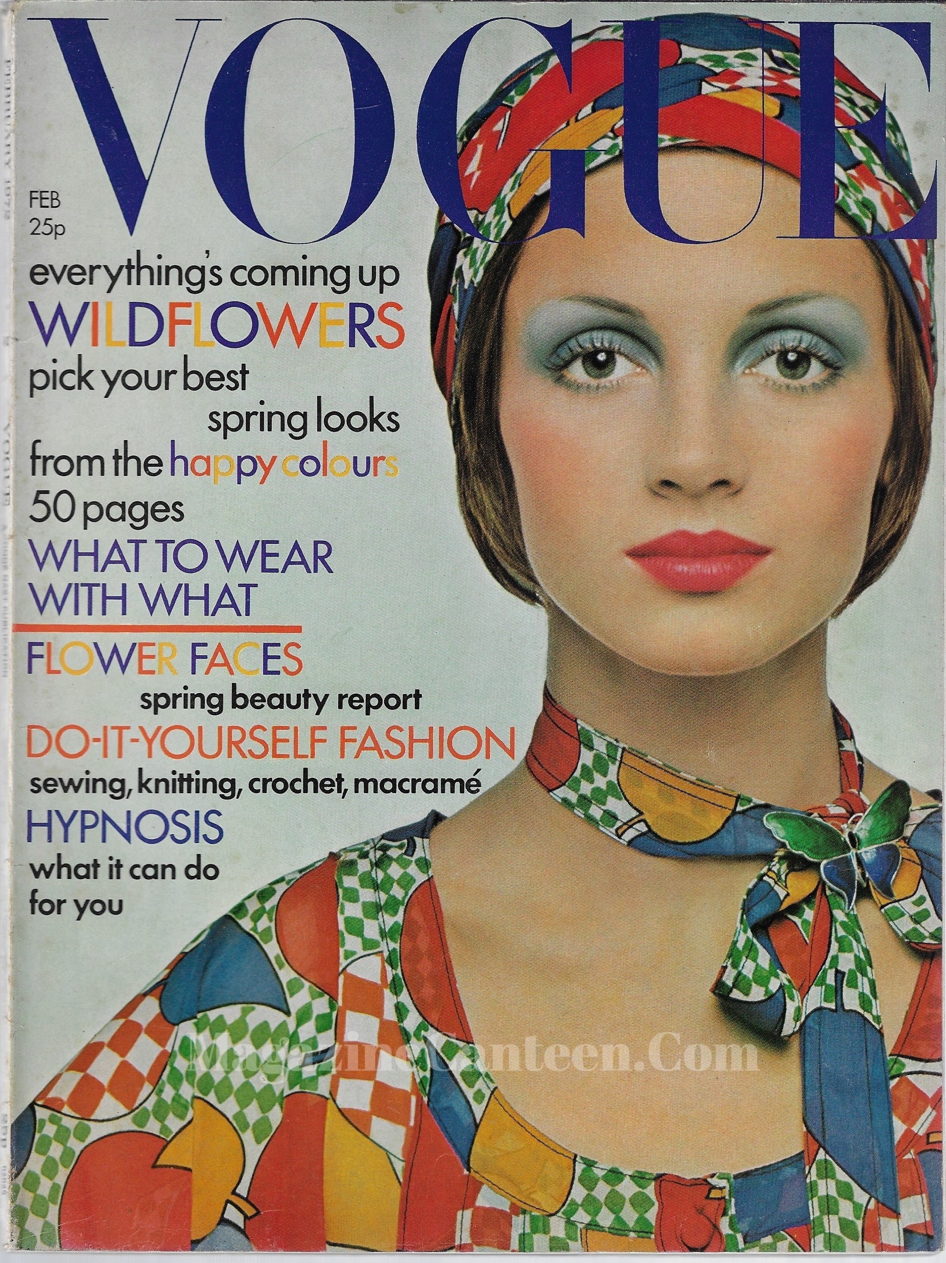 Vogue Magazine February 1972 - Ingmari Lamy