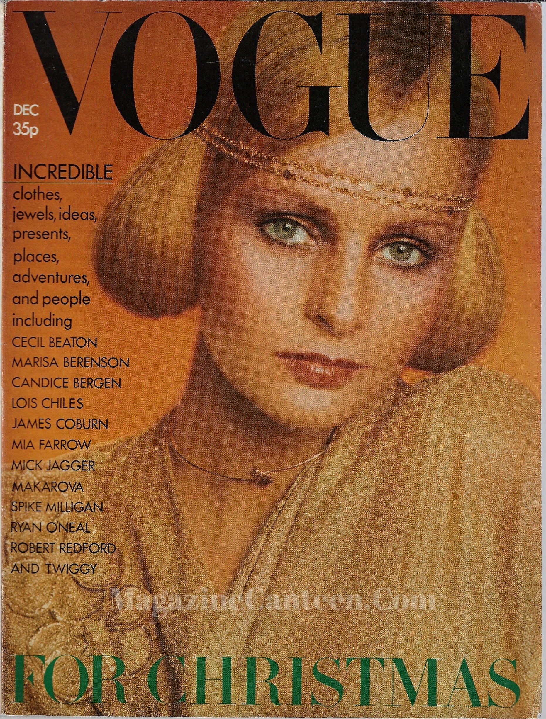 Vogue Magazine December 1973 - Eve Nielson