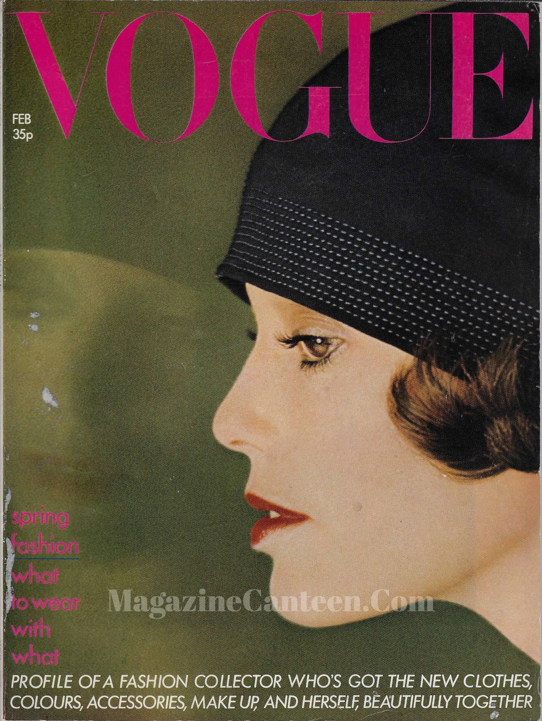 Vogue Magazine February 1974 - Norman Parkinson