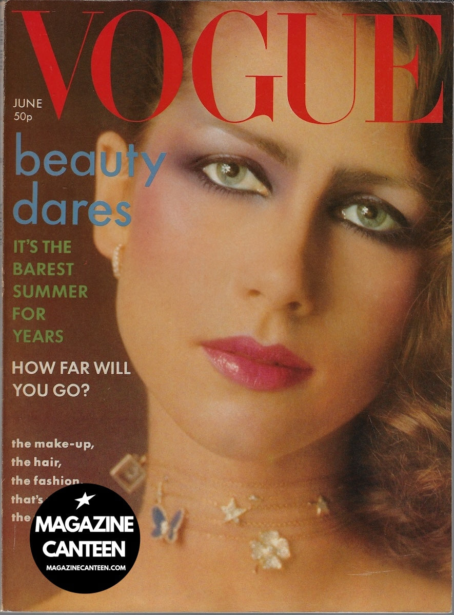 Vogue Magazine June 1976 - CLARE PARK Barry Lategan MARIE HELVIN
