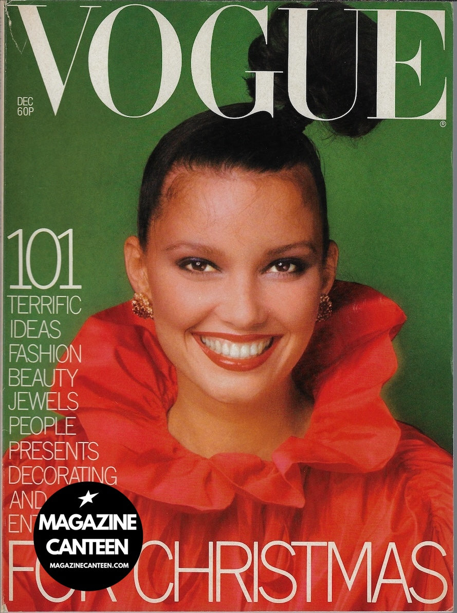 Vogue Magazine December 1976 - MARCIE HUNT David Bailey