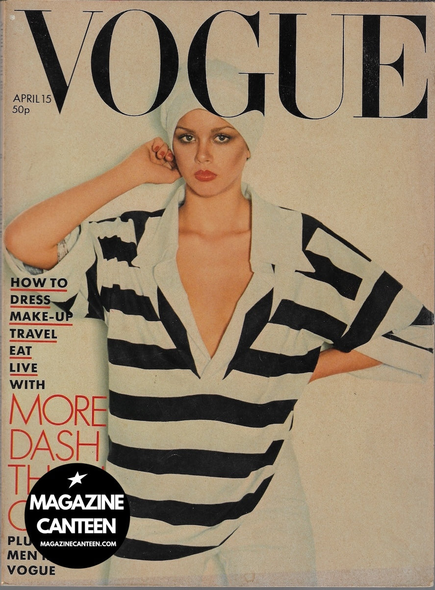 Vogue Magazine April 1976 - DEBBIE DICKINSON Alex Chatelain