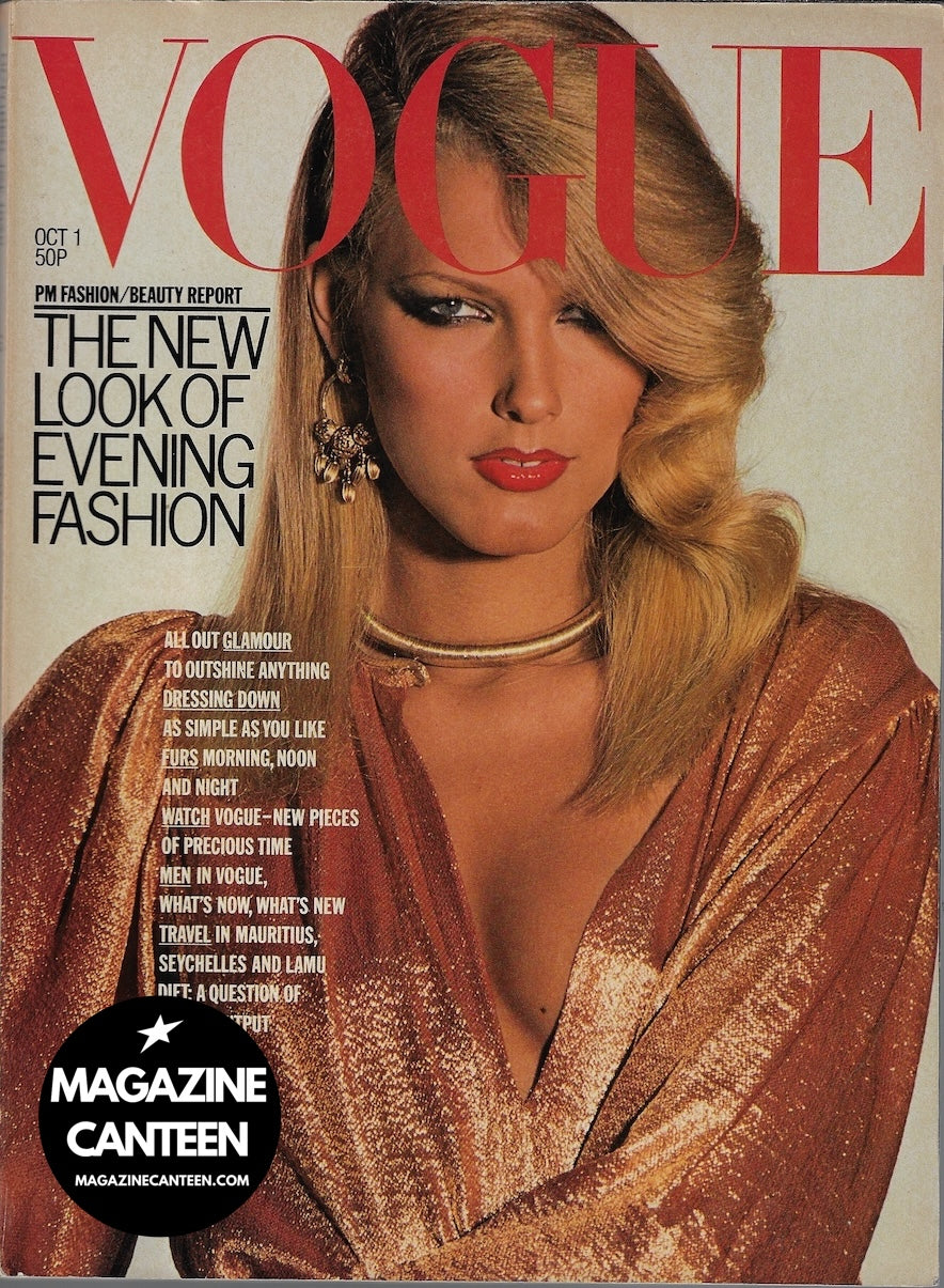 Vogue Magazine October 1976 - Carrie Nygren