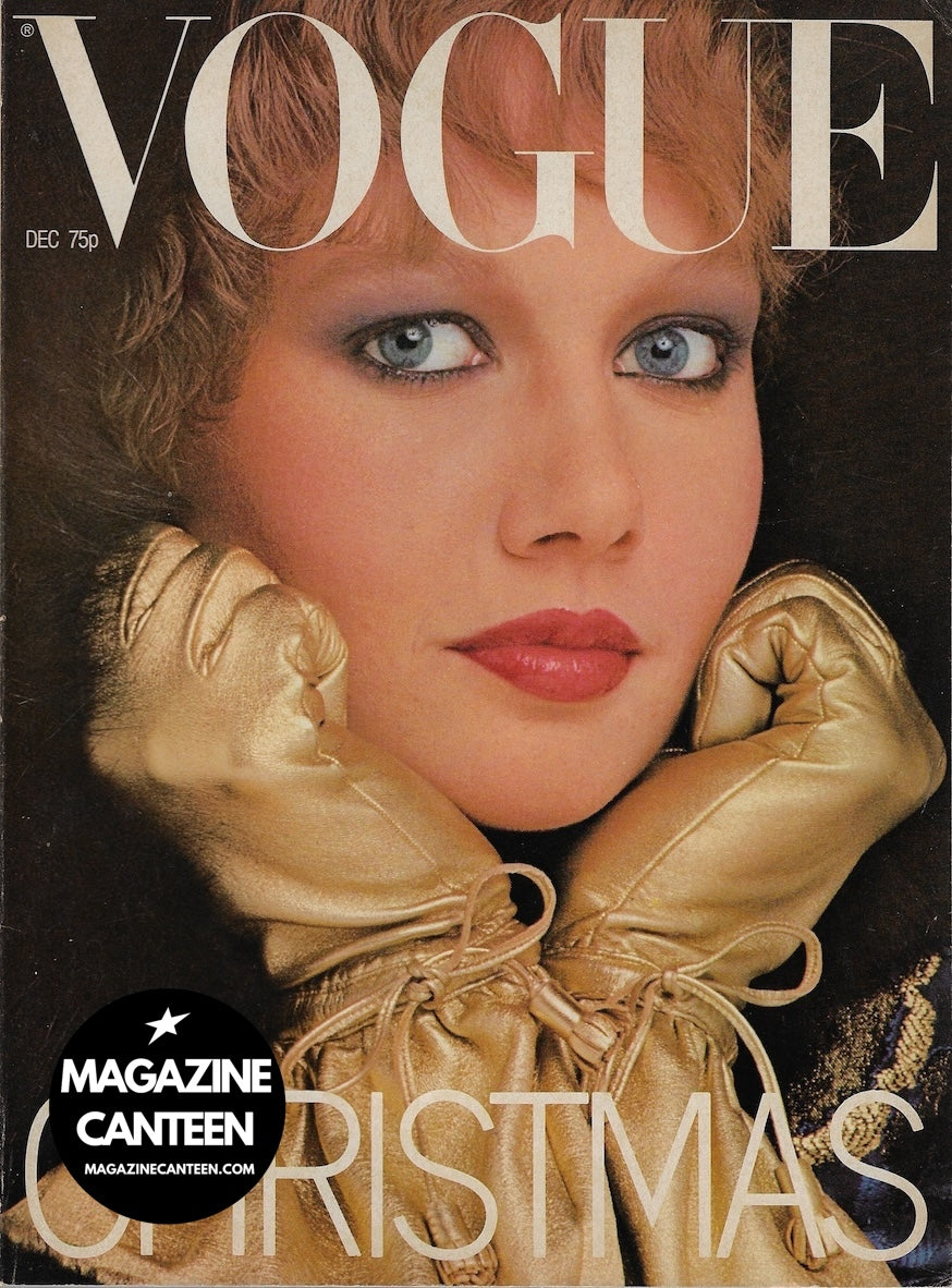 Vogue Magazine December 1977 - Albert Watson Dominique Hamonière