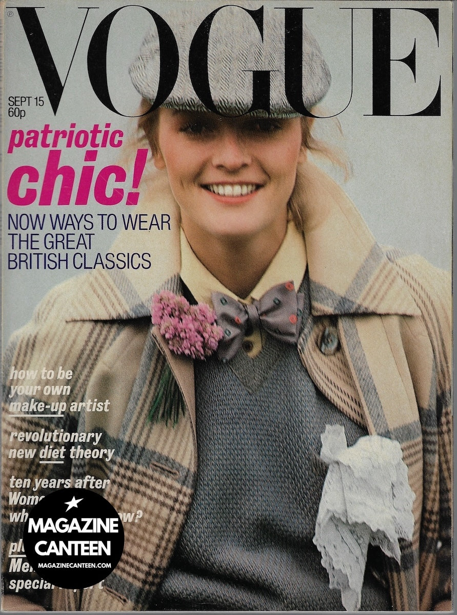 Vogue Magazine September 1977 - KIRSTI TOSCANI Alex Chatelain