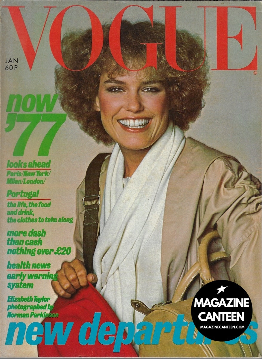 Vogue Magazine January 1977 - Barry Lategan Claire Beresford
