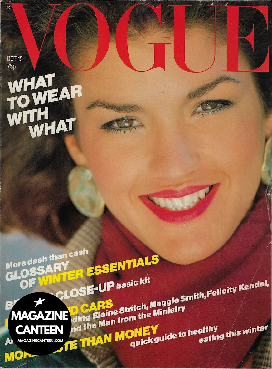 Vogue Magazine October 1979 - Janice Dickinson