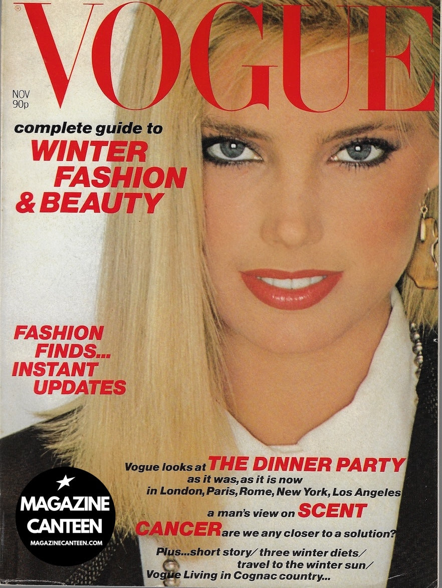 Vogue Magazine November 1979 - Kelly Emberg