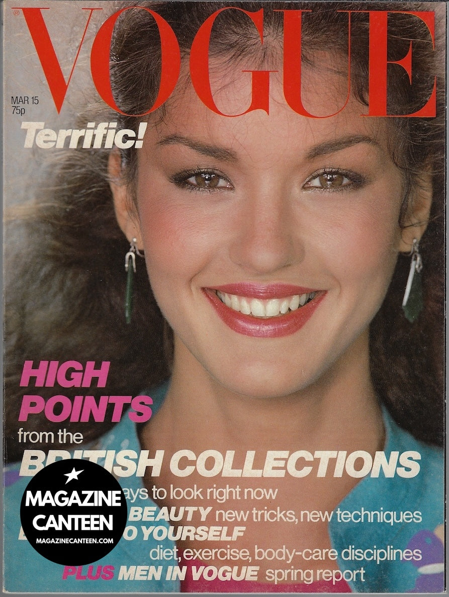 Vogue Magazine March 1979 - Janice Dickinson