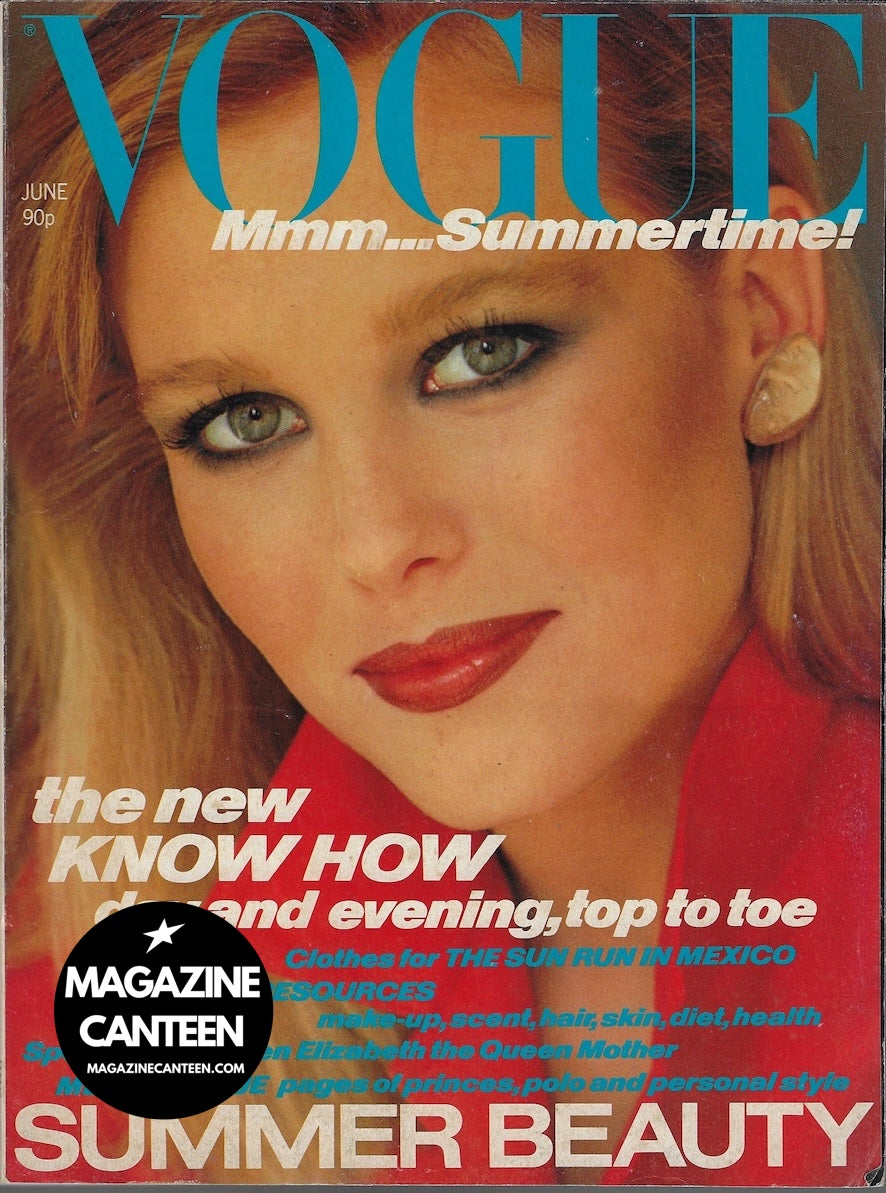 Vogue Magazine June 1980 - Nancy Donahue