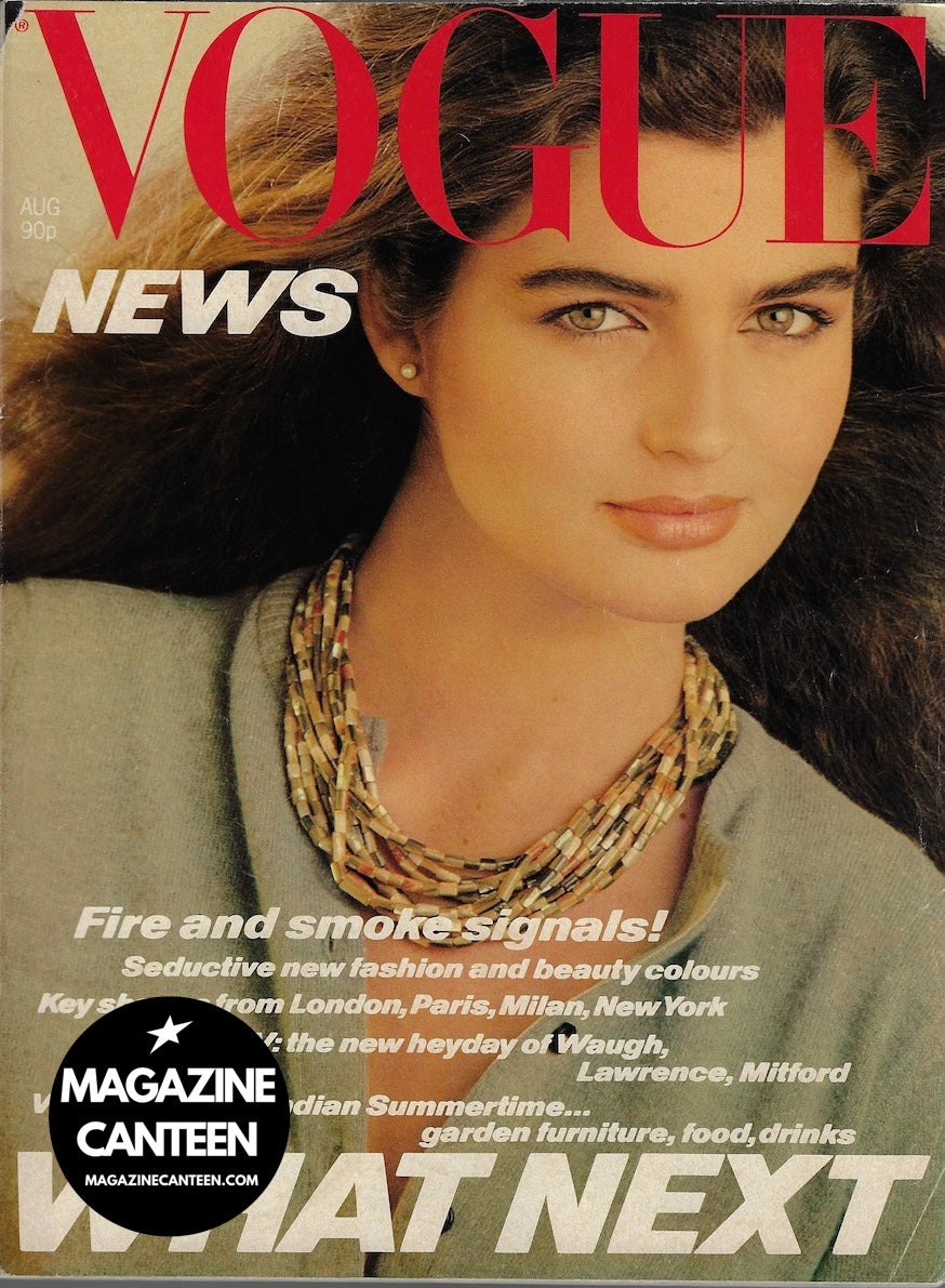 Vogue Magazine August 1980 - Eva Voorhees