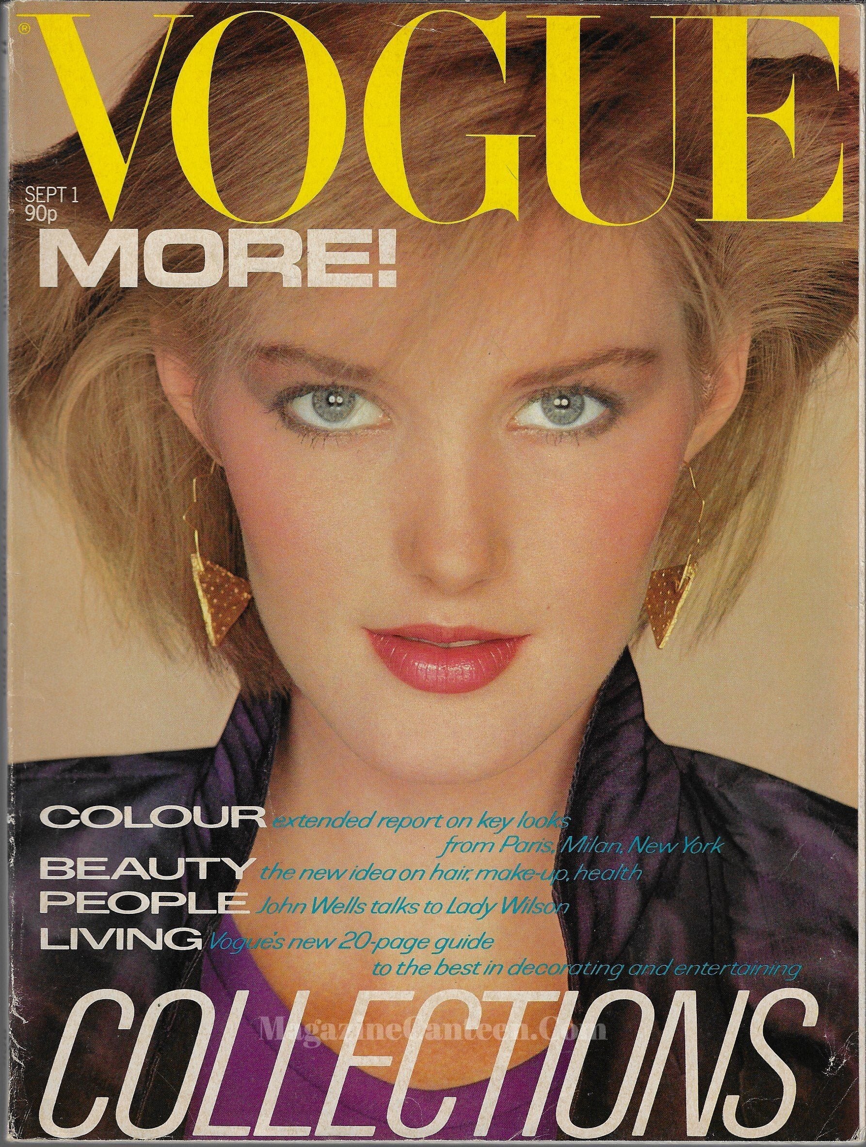 British Vogue Magazine September 1980 - Terry May