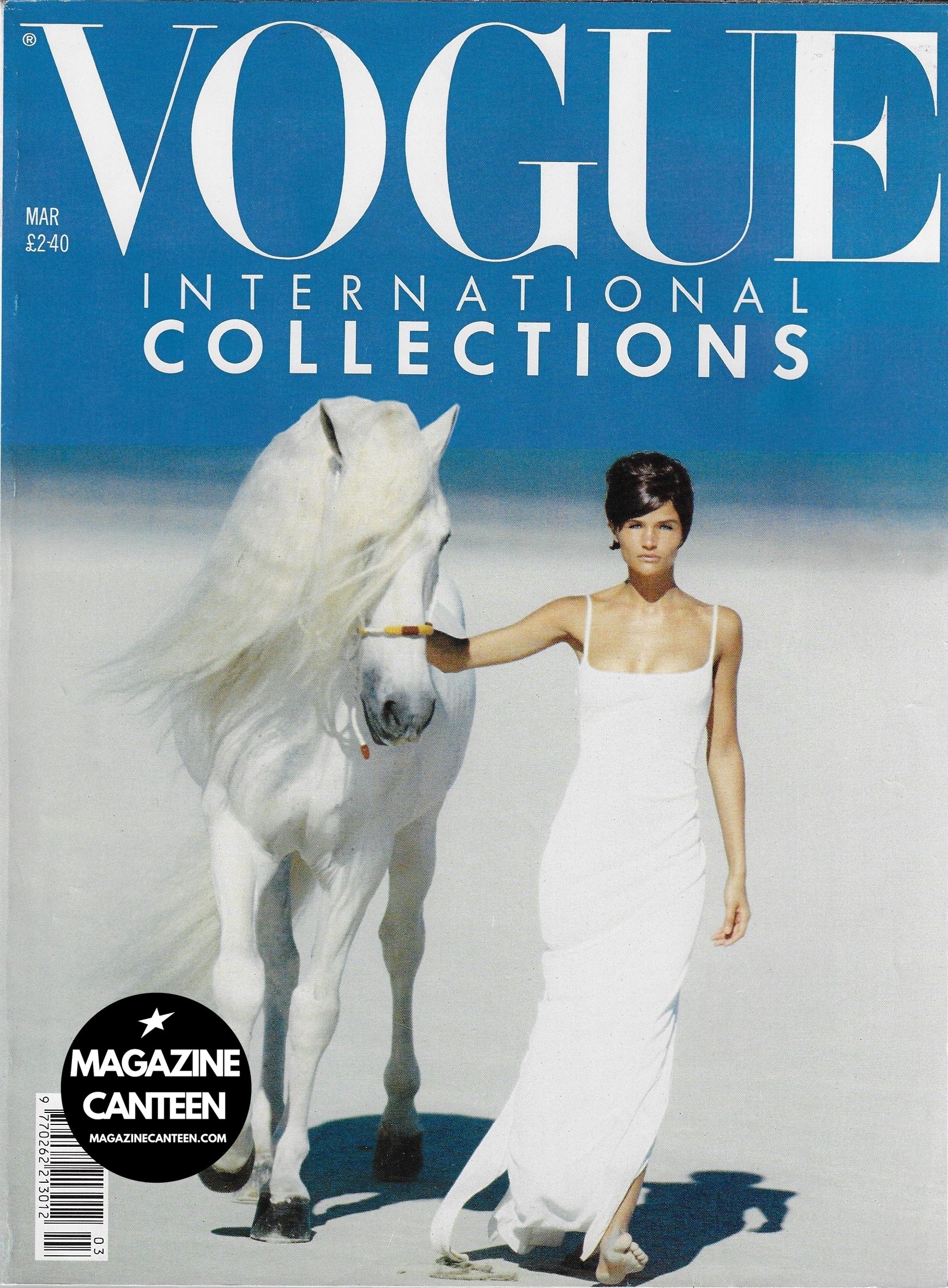 Vogue Magazine March 1990 - HELENA CHRISTENSEN