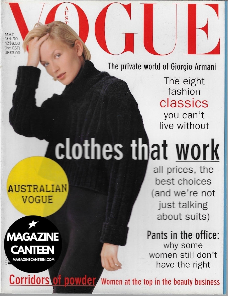 Vogue Australia | Vintage Vogue | Magazine Canteen – magazine canteen