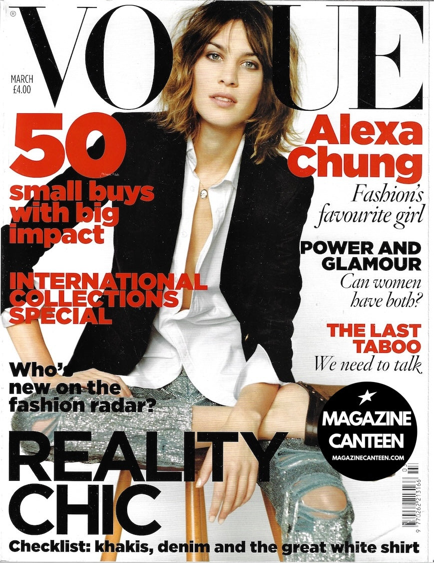 Vogue Magazine March 2010 - Alexa Chung