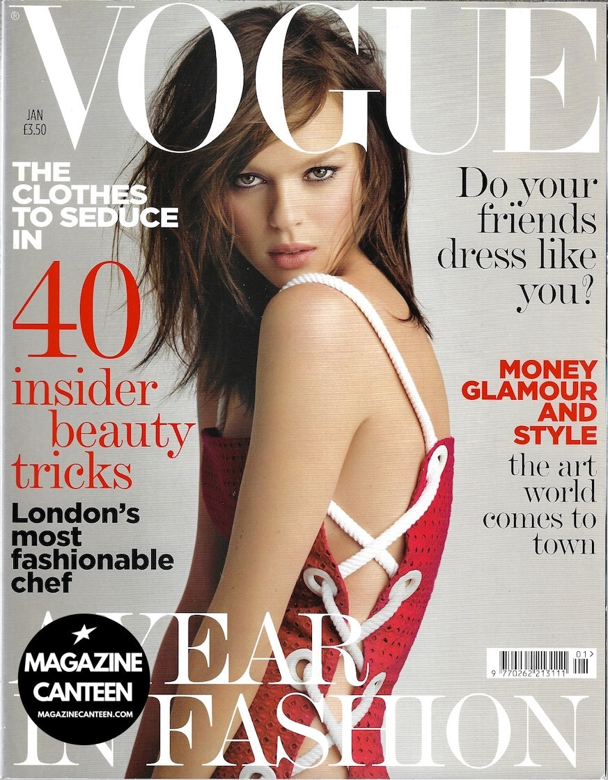 Vogue Magazine January 2006 - Élise Crombez 