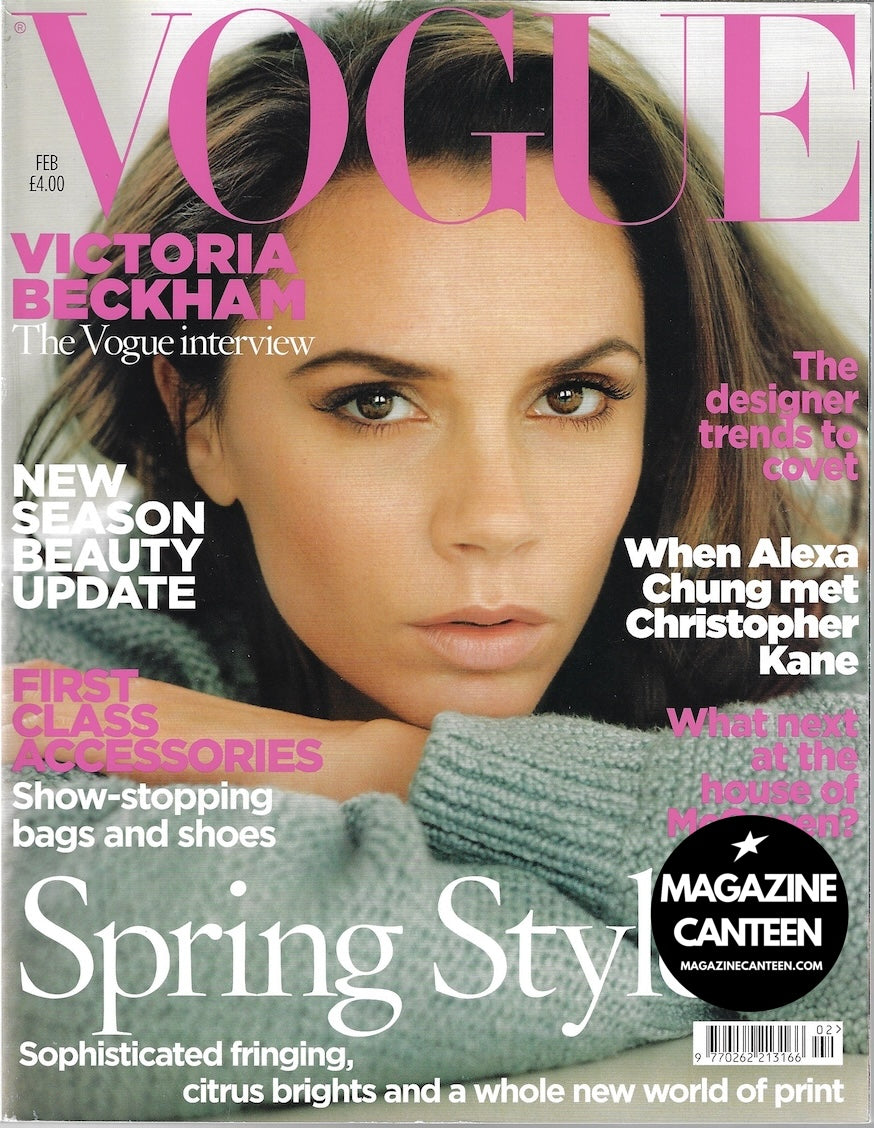 Vogue Magazine February 2011 - Victoria Beckham