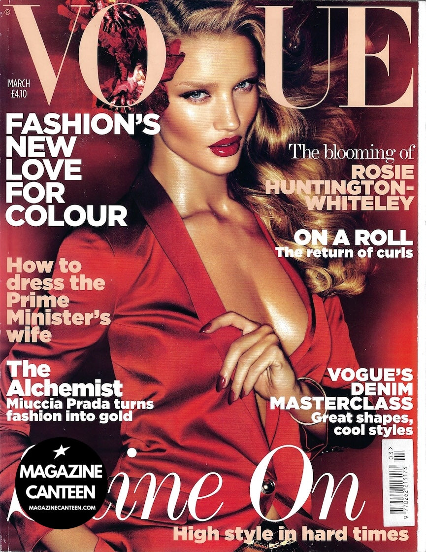 Vogue Magazine March 2011 - Rosie Huntington Whiteley 