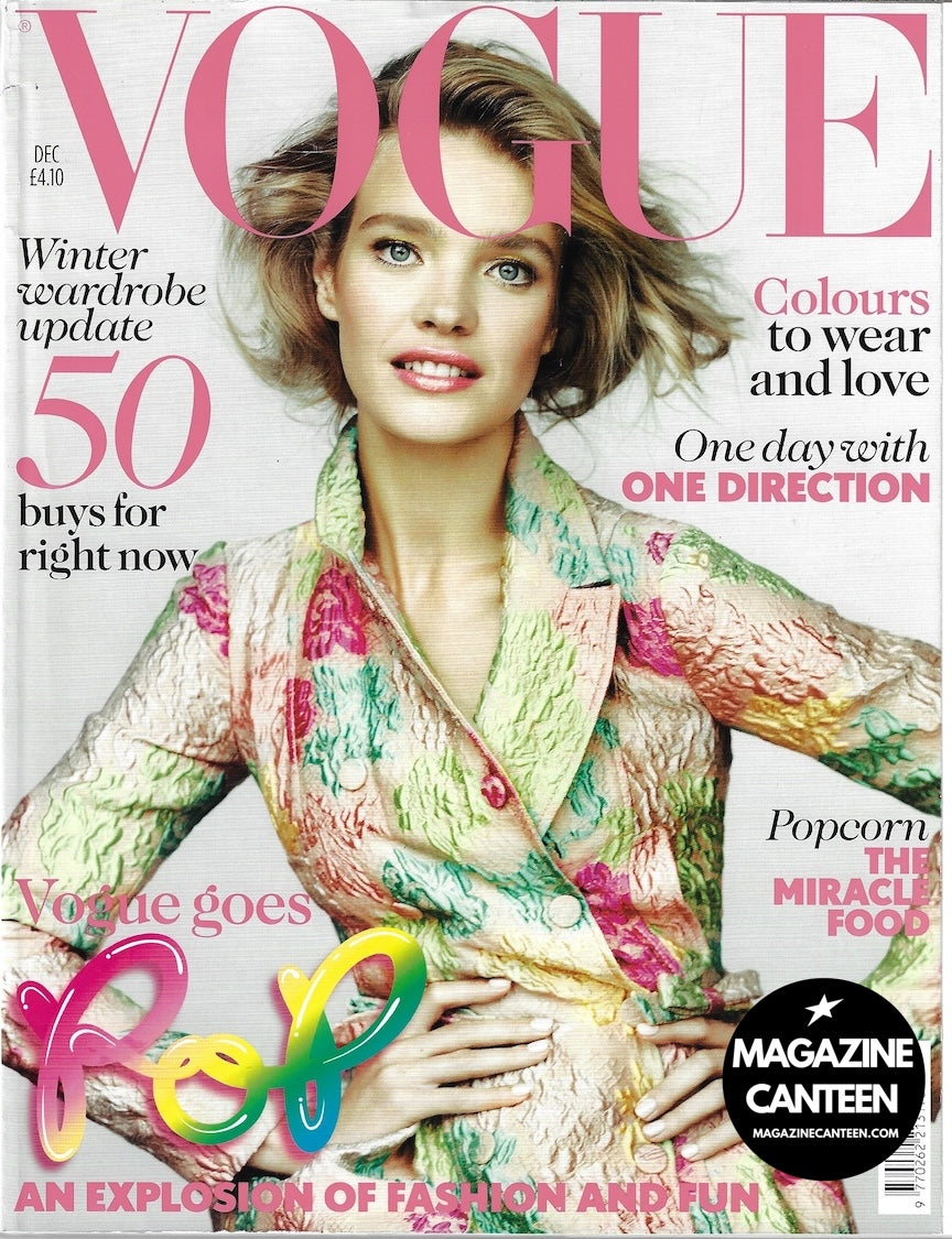 Vogue Magazine December 2012 - Natalia Vodianova