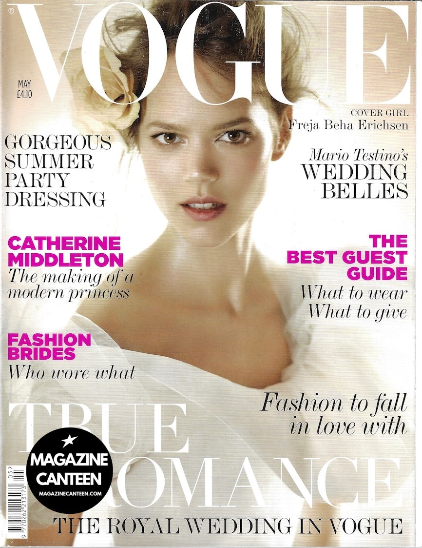 Vogue Magazine May 2011 - Freja Beha Erichsen