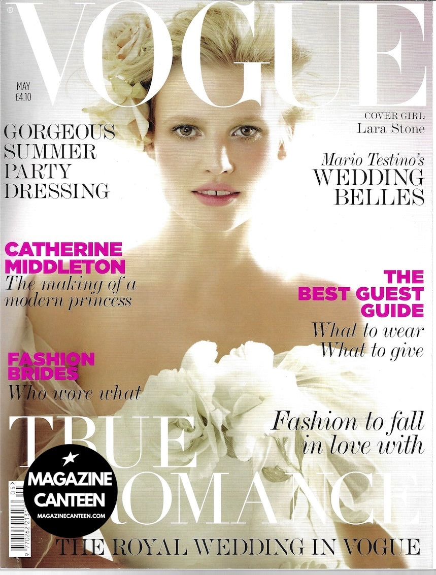 Vogue Magazine May 2011 - Lara Stone