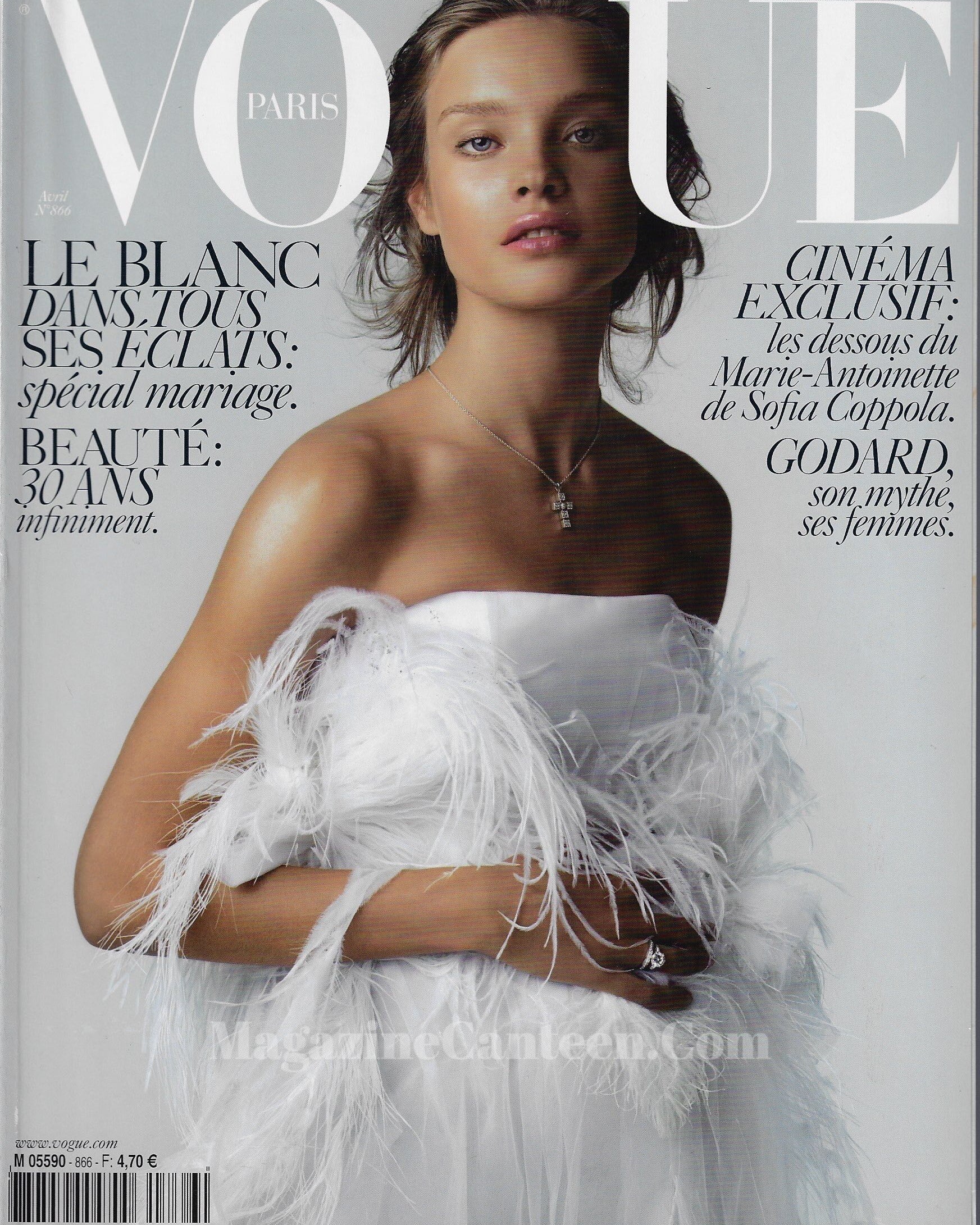 Vogue Paris Magazine 2006 - Natalia Vodianova