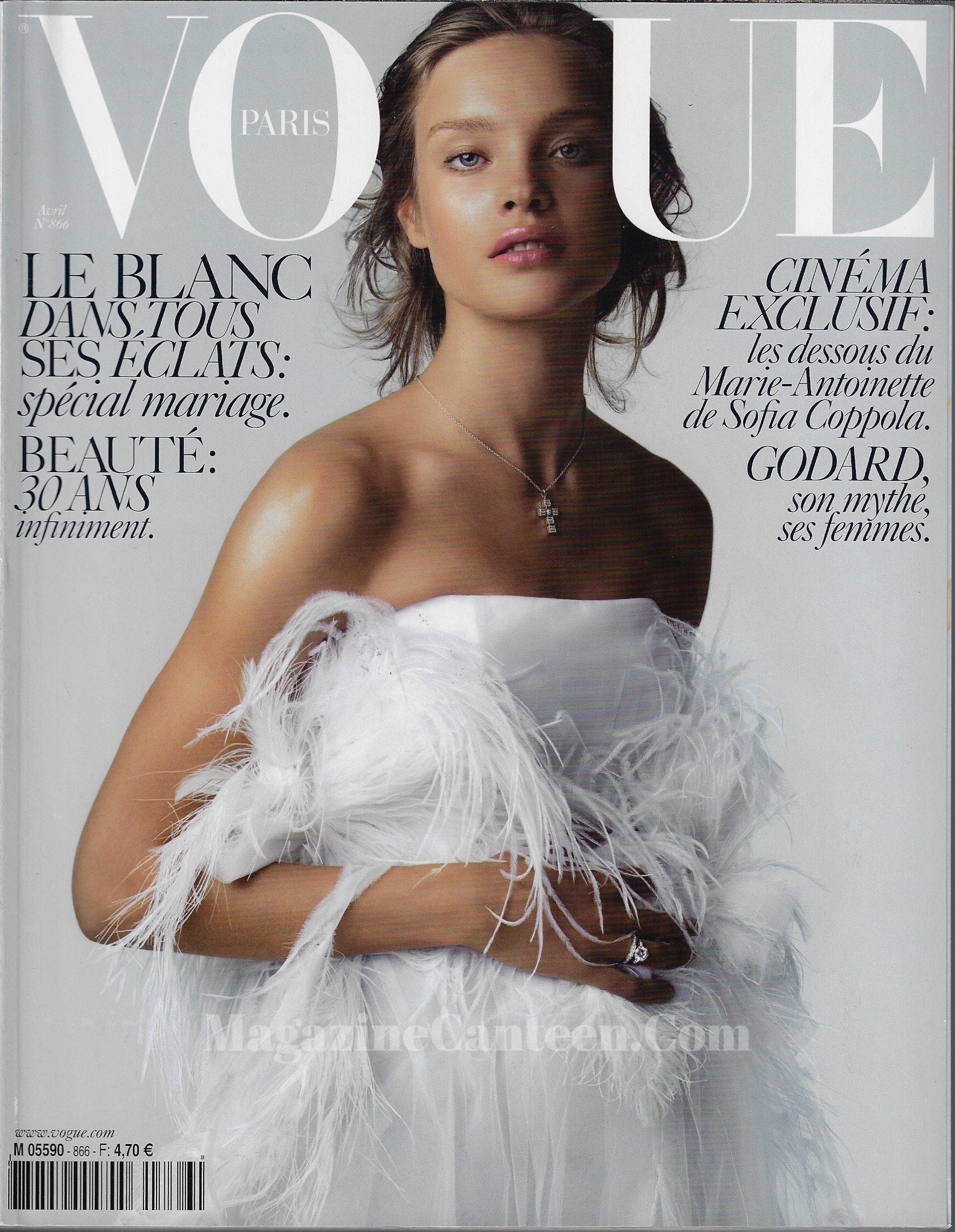 Vogue Paris Magazine 2006 - Natalia Vodianova