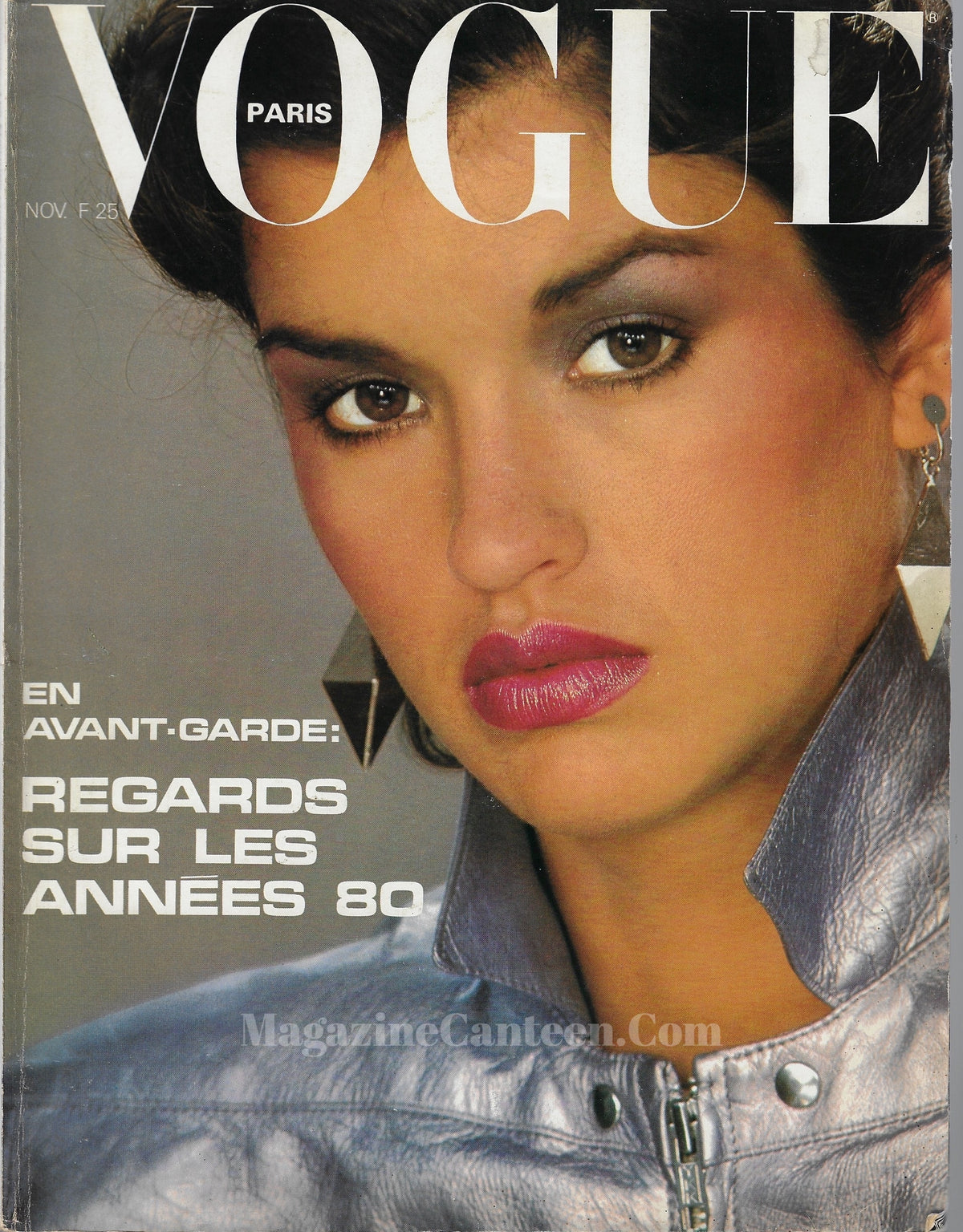 Vogue Paris Magazine 1979 Janice Dickinson Magazine Canteen